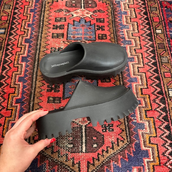 Jeffrey Campbell Shoes - Jeffrey Campbell Bae Platform Mules